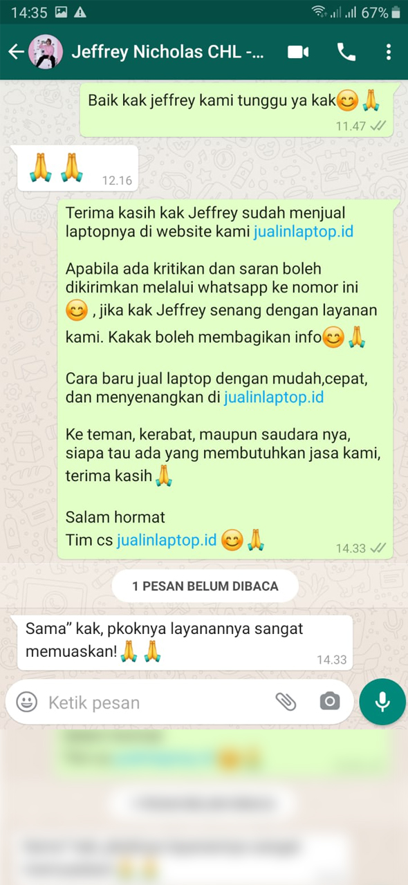 Jual Beli laptop mudah, harga terbaik, hanya 1 jam Jogja - jualinlaptop.id