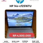 dijual laptop HP 14s-cf2516TU