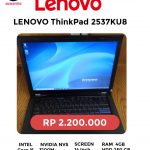 Dijual laptop Lenovo Thinkpad2537KU8