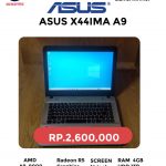 Dijual laptop ASUS X441MA A9